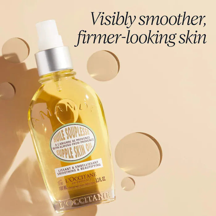 L'Occitane 
 Smoothing and Firming Almond Supple Skin Body Oil 100ML