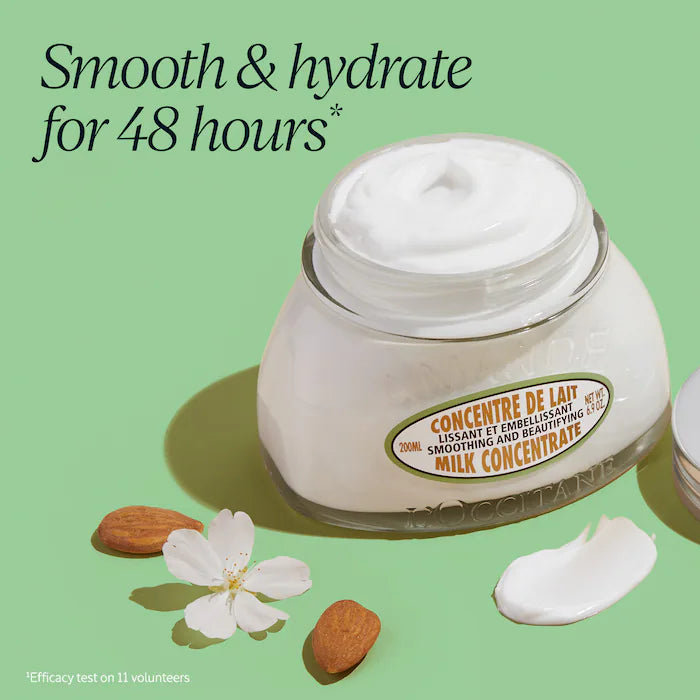 L'Occitane 
Hydrating Almond Milk Concentrate Body Moisturizer 7 oz/ 200 mL