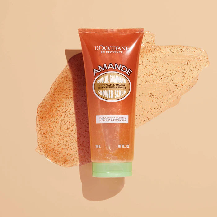 L'Occitane 
Almond Shower Scrub 7.3 oz / 200 ml