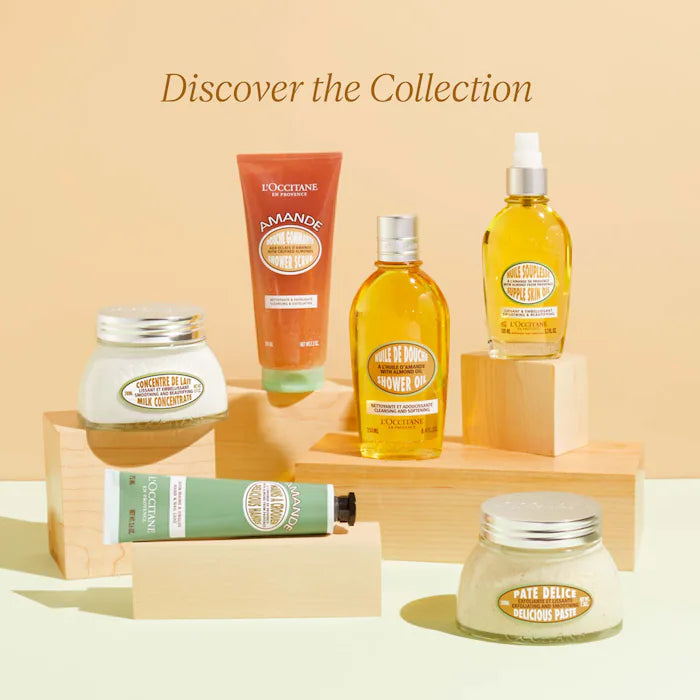 L'Occitane 
Almond Shower Scrub 7.3 oz / 200 ml