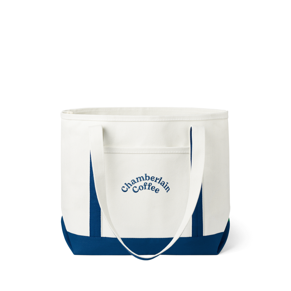 Chamberlain navy everywhere tote